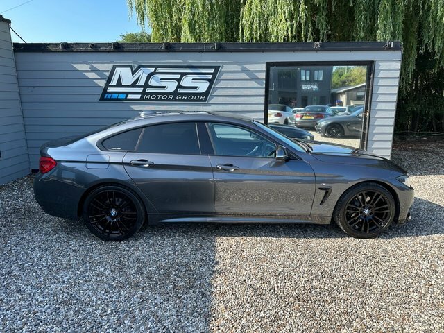BMW 4 Series Gran Coupe 2017 2.0 420D M Sport Hatchback Eu Grey #6