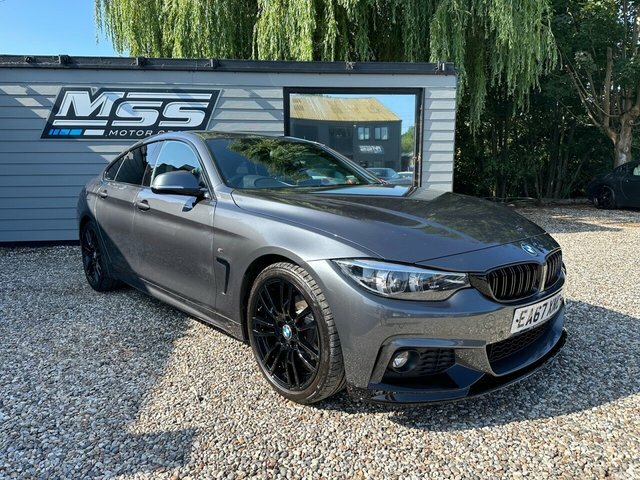 BMW 4 Series Gran Coupe 2.0 420I M Sport Coupe Xdrive Euro Blue #7