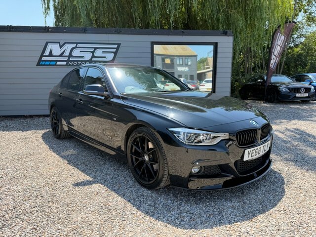 BMW 3 Series 2018 2.0 320D M Sport Saloon Euro YE68TLY Black #6
