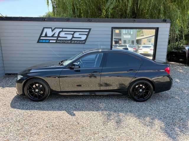 BMW 3 Series 2018 2.0 320D M Sport Saloon Euro YE68TLY Black #2