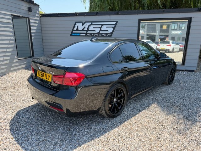 BMW 3 Series 2018 2.0 320D M Sport Saloon Euro YE68TLY Black #5