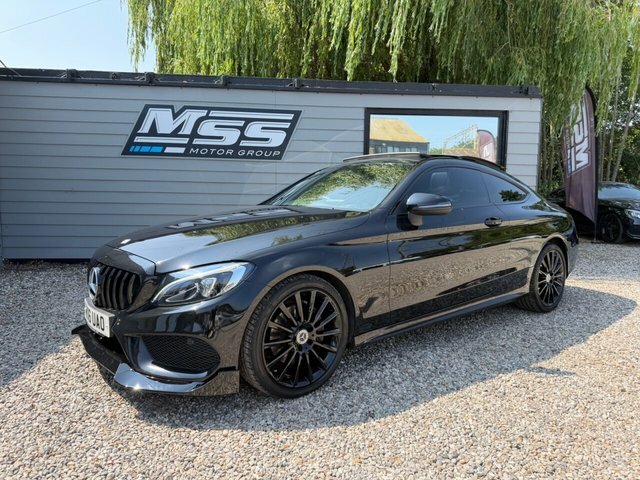 Mercedes-Benz C Class 2016 2.1 C220d Amg Line Premium Plus Coupe D Black