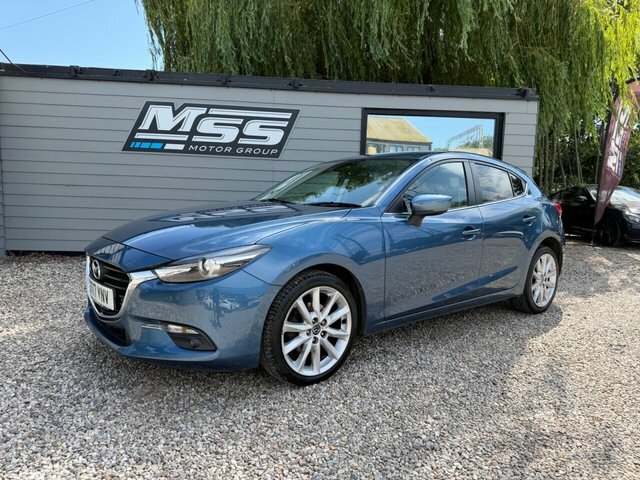 Mazda 3 2017 2.2 Skyactiv-d Sport Nav Hatchback Blue