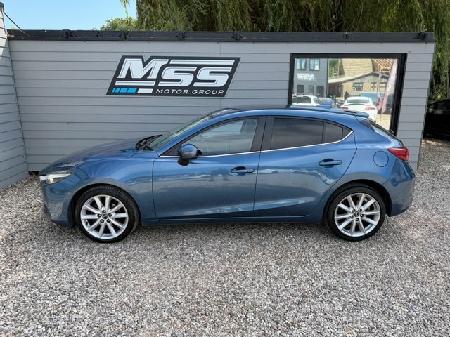Mazda 3 2017 2.2 Skyactiv-d Sport Nav Hatchback Blue #2