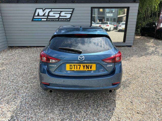 Mazda 3 2017 2.2 Skyactiv-d Sport Nav Hatchback Blue #4