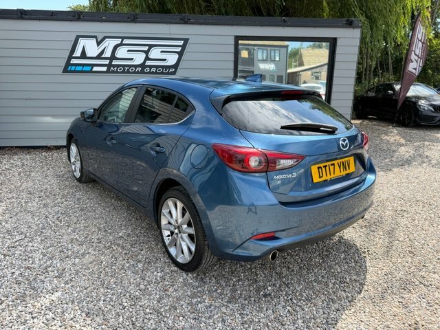 Mazda 3 2017 2.2 Skyactiv-d Sport Nav Hatchback Blue #3