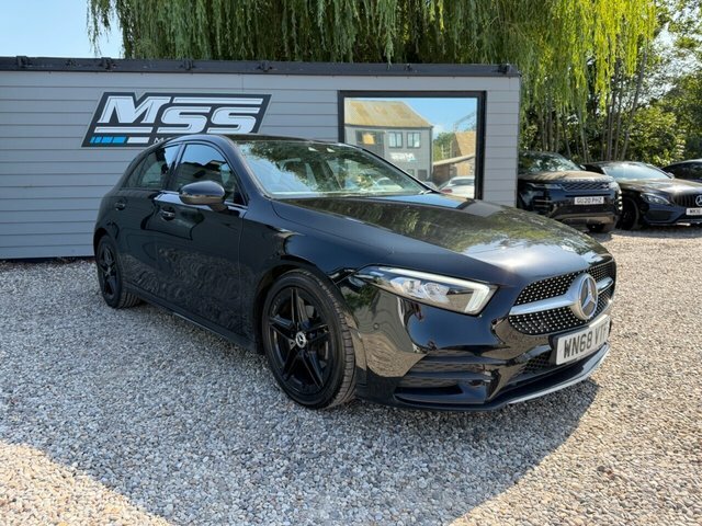 Mercedes-Benz A Class 2018 1.3 A200 Amg Line Premium Hatchback Pet WN68VTF Black #6