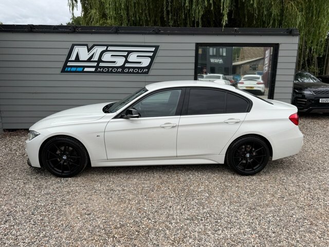 BMW 3 Series 2016 2.0 320D M Sport Saloon Euro White #2