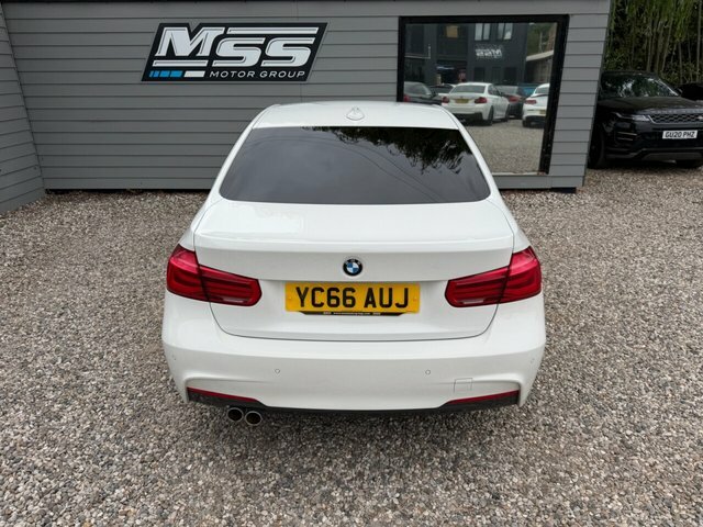 BMW 3 Series 2016 2.0 320D M Sport Saloon Euro White #4