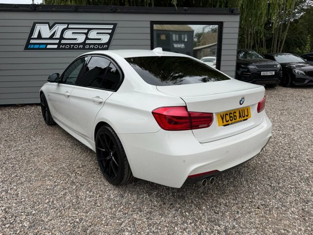 BMW 3 Series 2016 2.0 320D M Sport Saloon Euro White #3