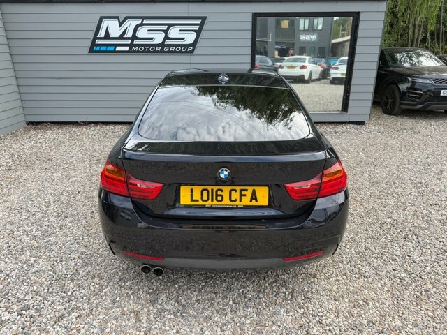 BMW 4 Series Gran Coupe 2016 2.0 420D M Sport Hatchback Eu Black #4
