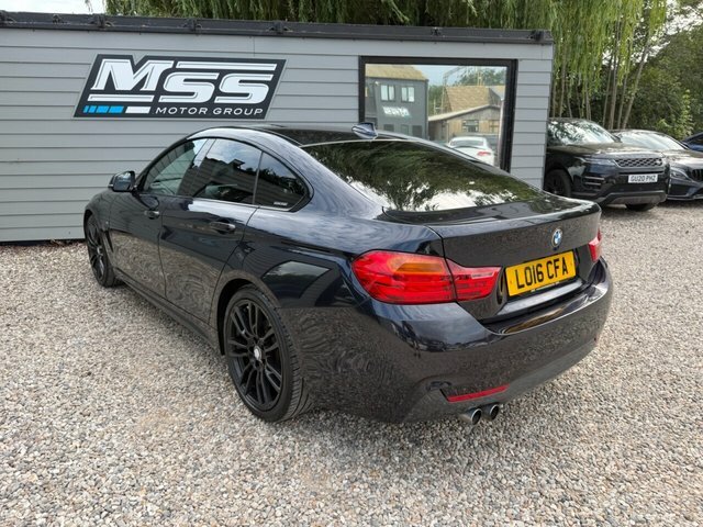 BMW 4 Series Gran Coupe 2016 2.0 420D M Sport Hatchback Eu Black #3