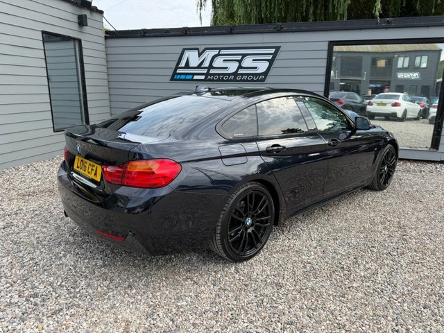 BMW 4 Series Gran Coupe 2016 2.0 420D M Sport Hatchback Eu Black #5