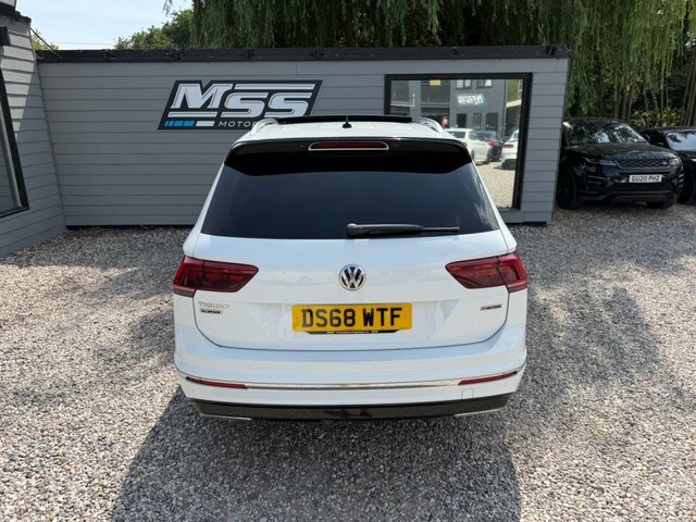 Volkswagen Tiguan Allspace 2018 2.0 Tdi R-line Suv Dsg 4Motion Eur White #6