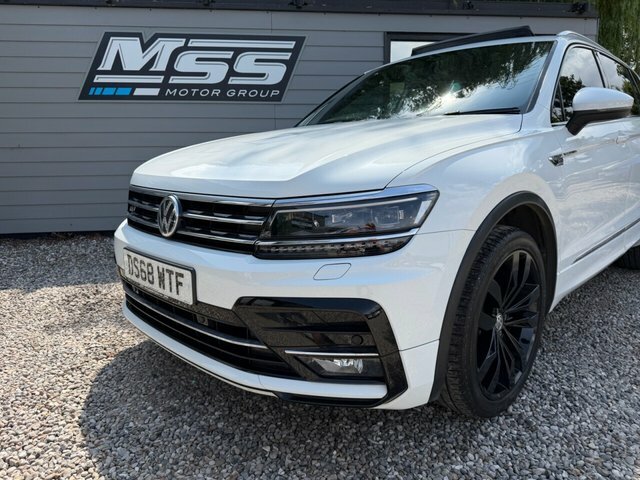 Volkswagen Tiguan Allspace 2018 2.0 Tdi R-line Suv Dsg 4Motion Eur White #2