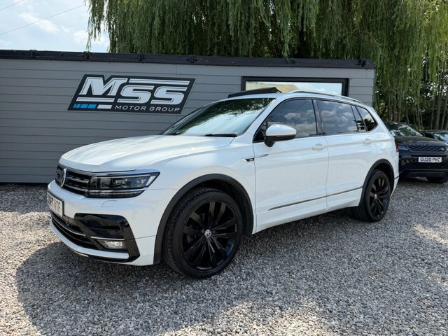 Volkswagen Tiguan Allspace 2018 2.0 Tdi R-line Suv Dsg 4Motion Eur White