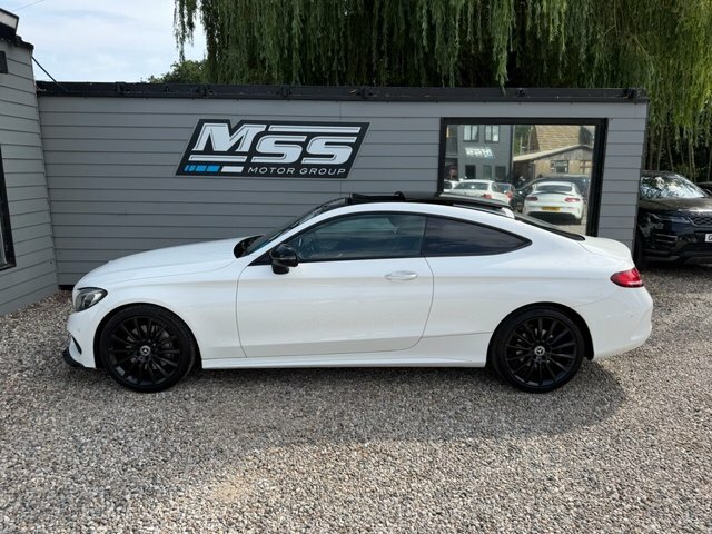 Mercedes-Benz C Class 2018 2.1 C250d Amg Line Premium Coupe White #3