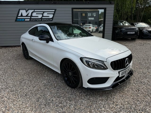 Mercedes-Benz C Class 2018 2.1 C250d Amg Line Premium Coupe White #5