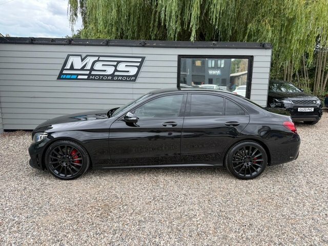 Mercedes-Benz C Class 2019 2.0 C220d Amg Line Premium Saloon Diese Black #3