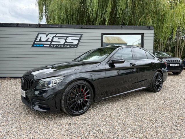 Mercedes-Benz C Class 2019 2.0 C220d Amg Line Premium Saloon Diese Black