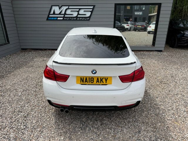 BMW 4 Series Gran Coupe 2018 2.0 420D M Sport Hatchback Eu White #5