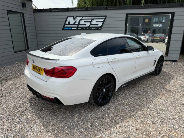 BMW 4 Series Gran Coupe 2018 2.0 420D M Sport Hatchback Eu White #6
