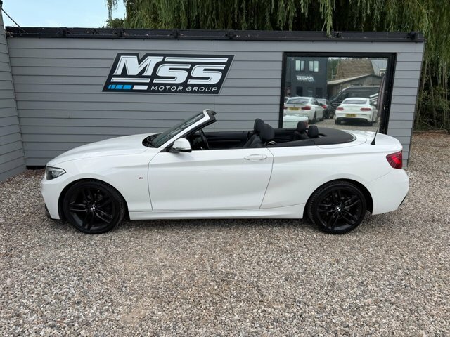 BMW 2 Series 2015 2.0 218D M Sport Convertible Manua White #3