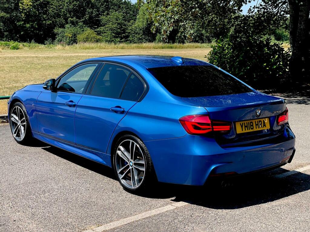 BMW 3 Series Saloon 2.0 320I M Sport Shadow Edition Euro 6 YH18HRA Blue #4