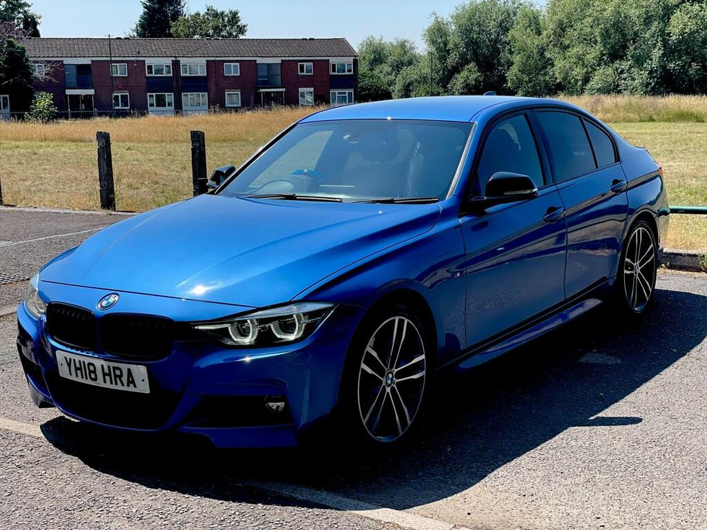 BMW 3 Series Saloon 2.0 320I M Sport Shadow Edition Euro 6 YH18HRA Blue #3