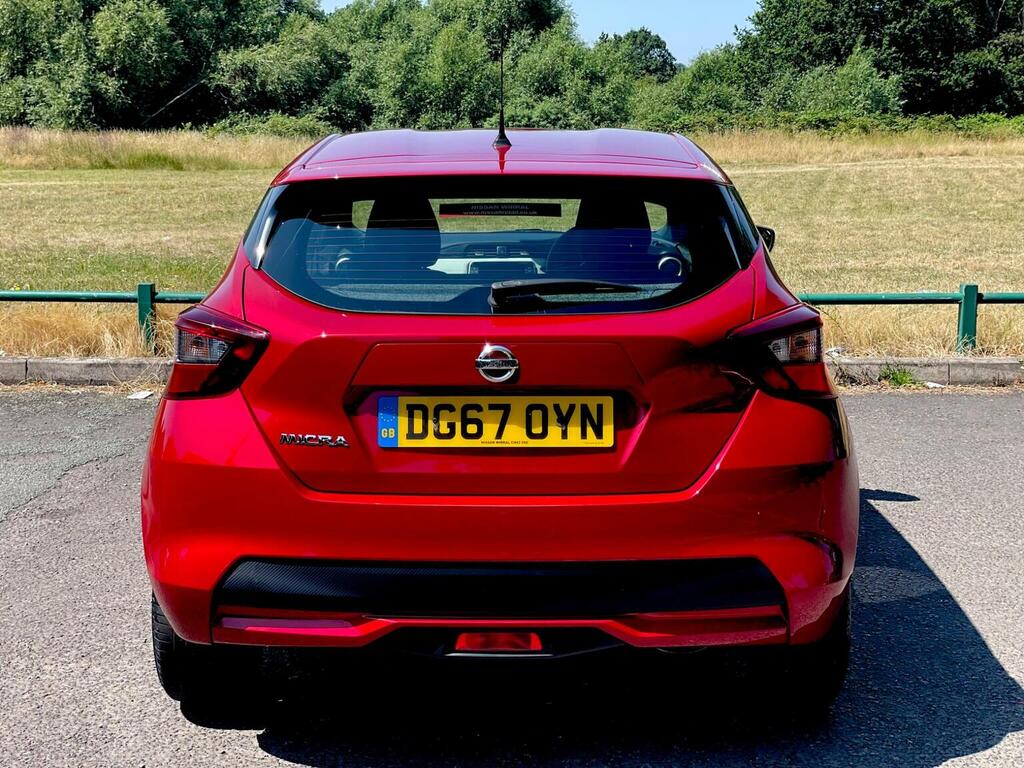 Nissan Micra 0.9 Ig-t Acenta Euro 6 Ss Red #5