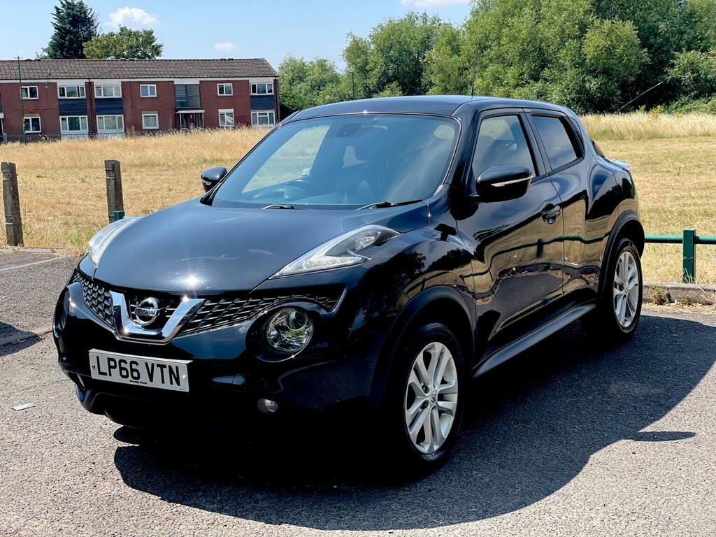 Nissan Juke Suv 1.2 Dig-t N-connecta Euro 6 Ss 201766 LP66VTN Black #3
