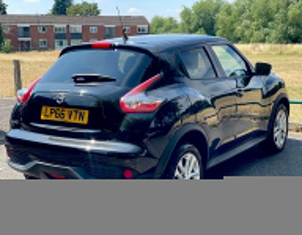 Nissan Juke Suv 1.2 Dig-t N-connecta Euro 6 Ss 201766 LP66VTN Black #6