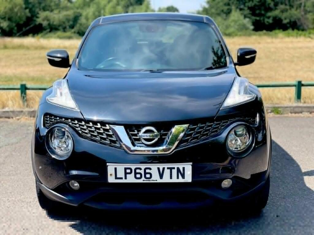 Nissan Juke Suv 1.2 Dig-t N-connecta Euro 6 Ss 201766 LP66VTN Black #2