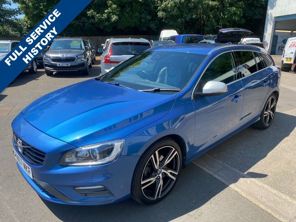 Volvo V60 2017 2.0 D3 R-design Lux Nav Estate Aut Blue