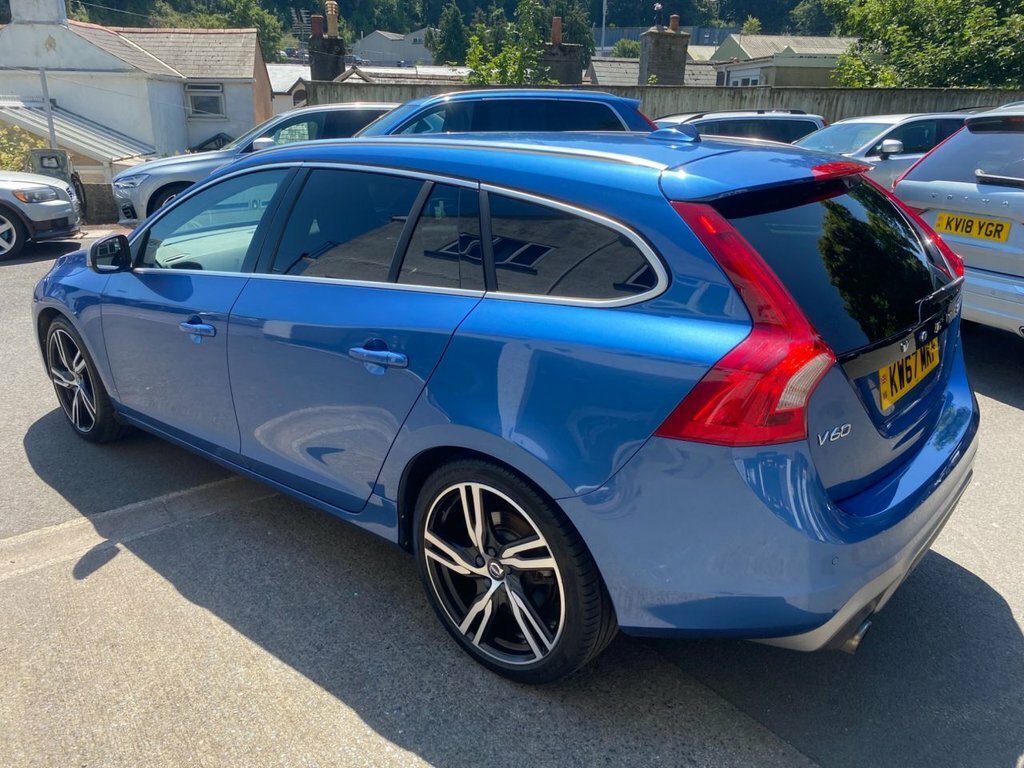 Volvo V60 2017 2.0 D3 R-design Lux Nav Estate Aut Blue #3