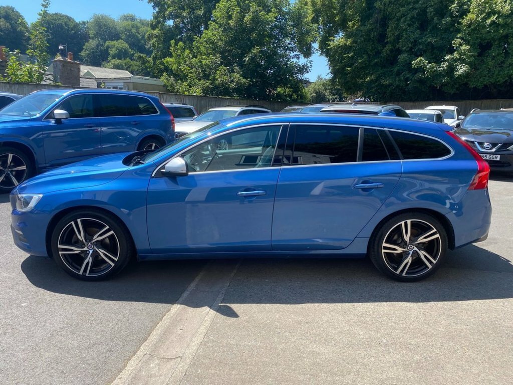 Volvo V60 2017 2.0 D3 R-design Lux Nav Estate Aut Blue #2