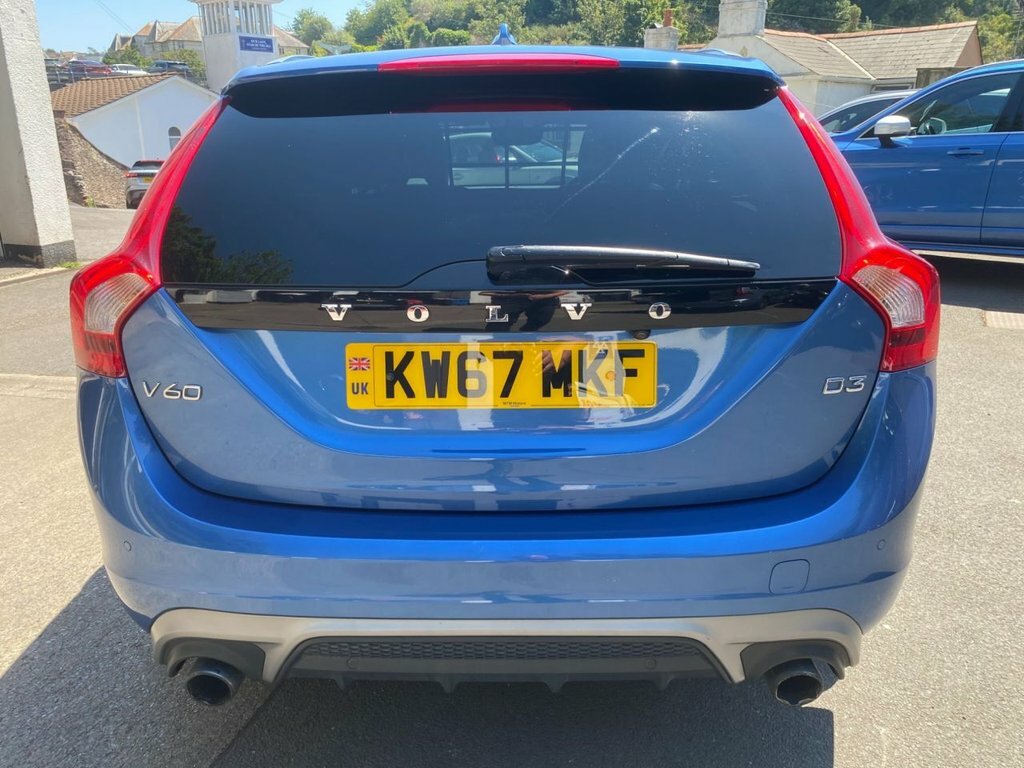 Volvo V60 2017 2.0 D3 R-design Lux Nav Estate Aut Blue #5