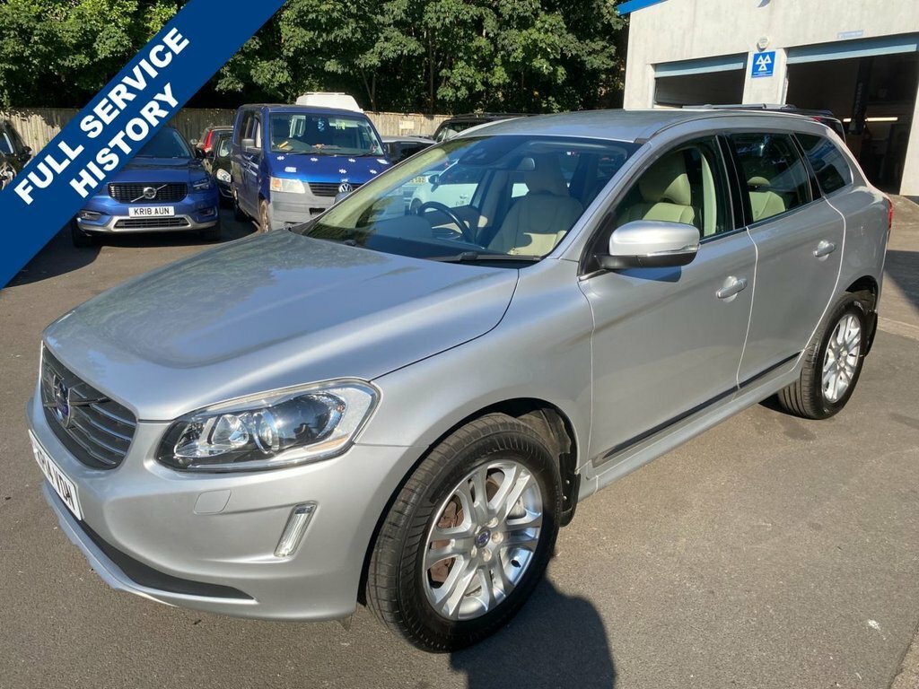Volvo XC60 2014 2.4 D5 Se Lux Nav Suv Geartronic A Silver