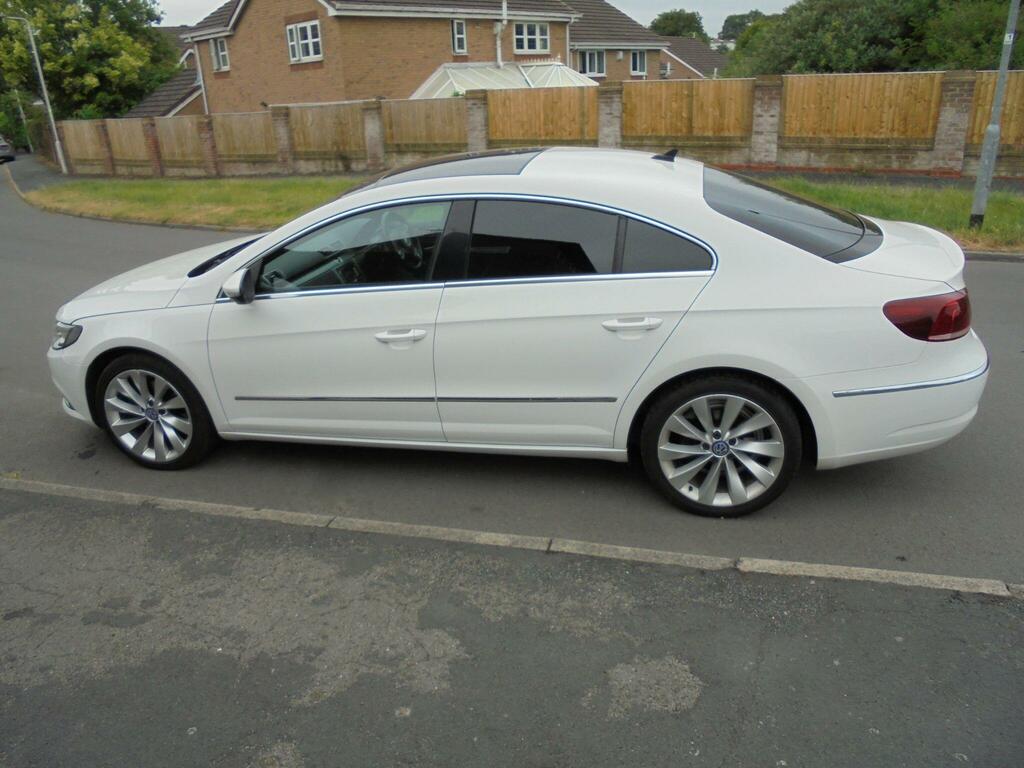 Volkswagen CC Gt White #3