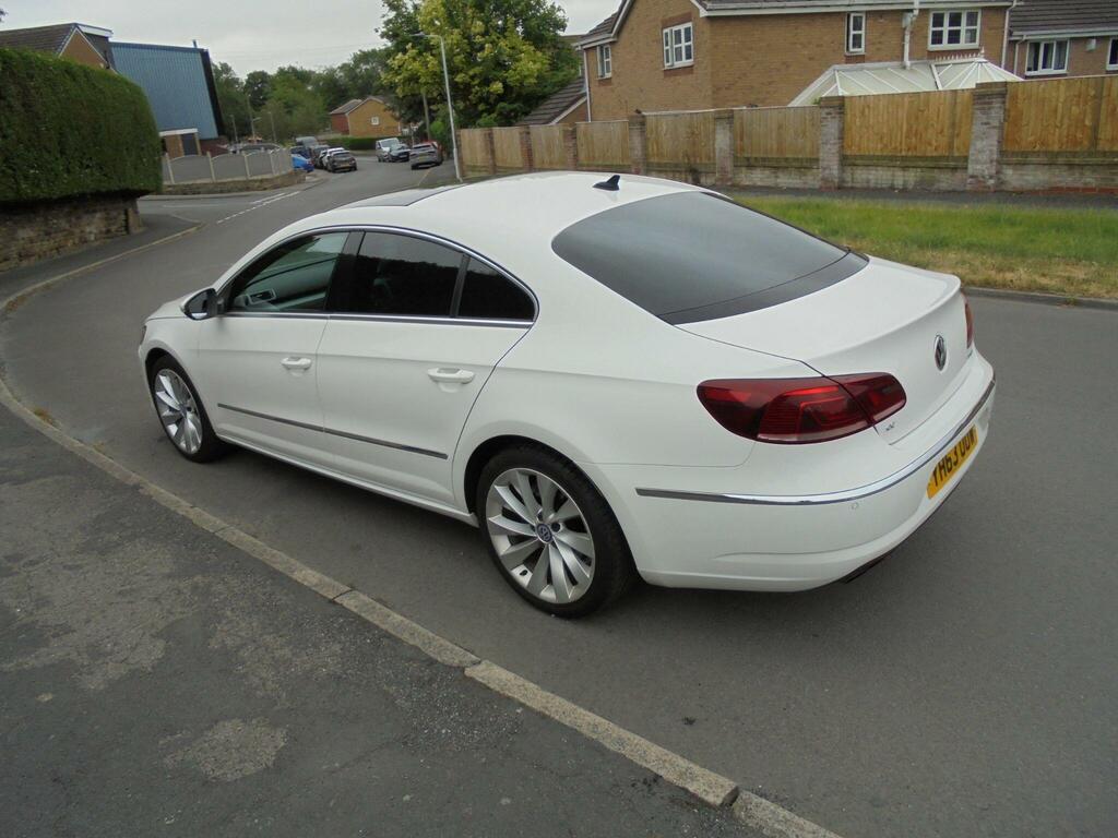 Volkswagen CC Gt White #4