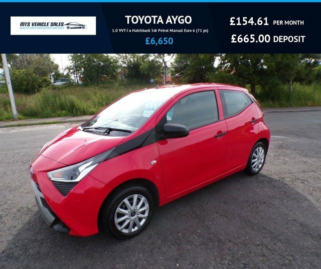 Toyota Aygo 2019 1.0 Vvt-i X 2019,1 Previous Owner,service His Red