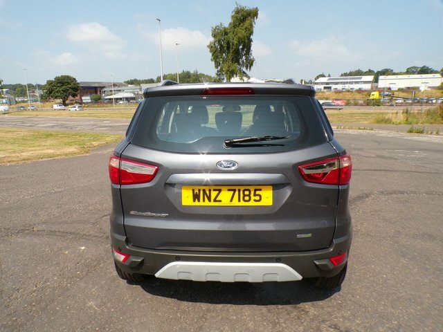 Ford Ecosport Hatchback White #8