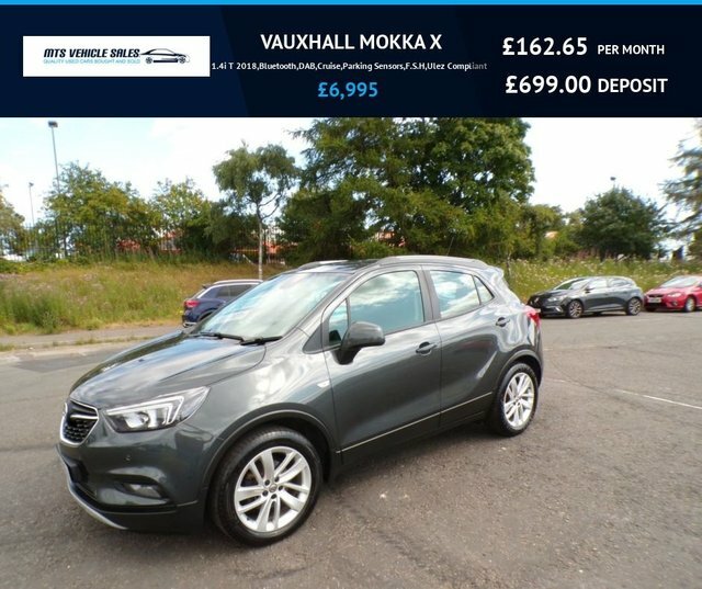 Vauxhall Mokka X 2018 1.4I T 2018,Bluetooth,dab,cruise,parking Sens Grey