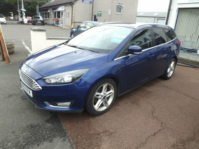 Ford Focus 1.5 Tdci Titanium Estate Blue #3