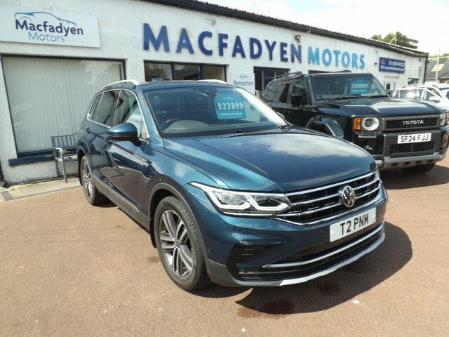 Volkswagen Tiguan 1.5 Tsi Elegance Suv Blue
