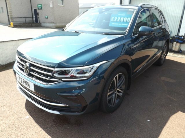 Volkswagen Tiguan 1.5 Tsi Elegance Suv Blue #3
