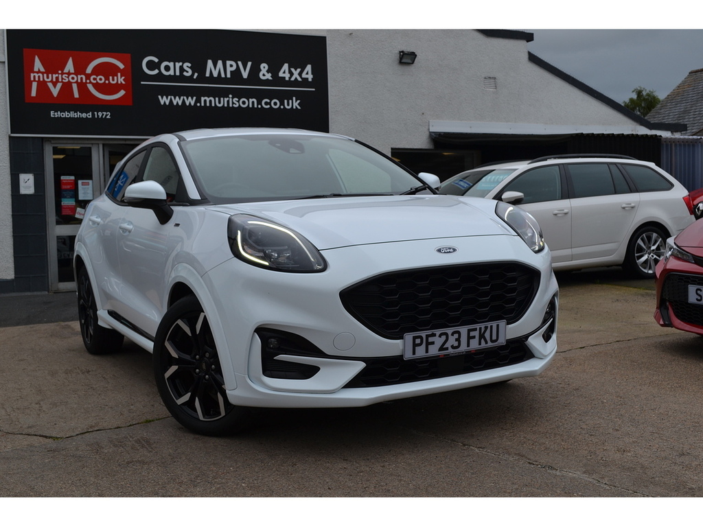 Ford Puma T Ecoboost Mhev St-line X White