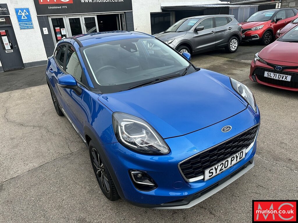Ford Puma T Ecoboost Titanium SY20PYD Blue #4