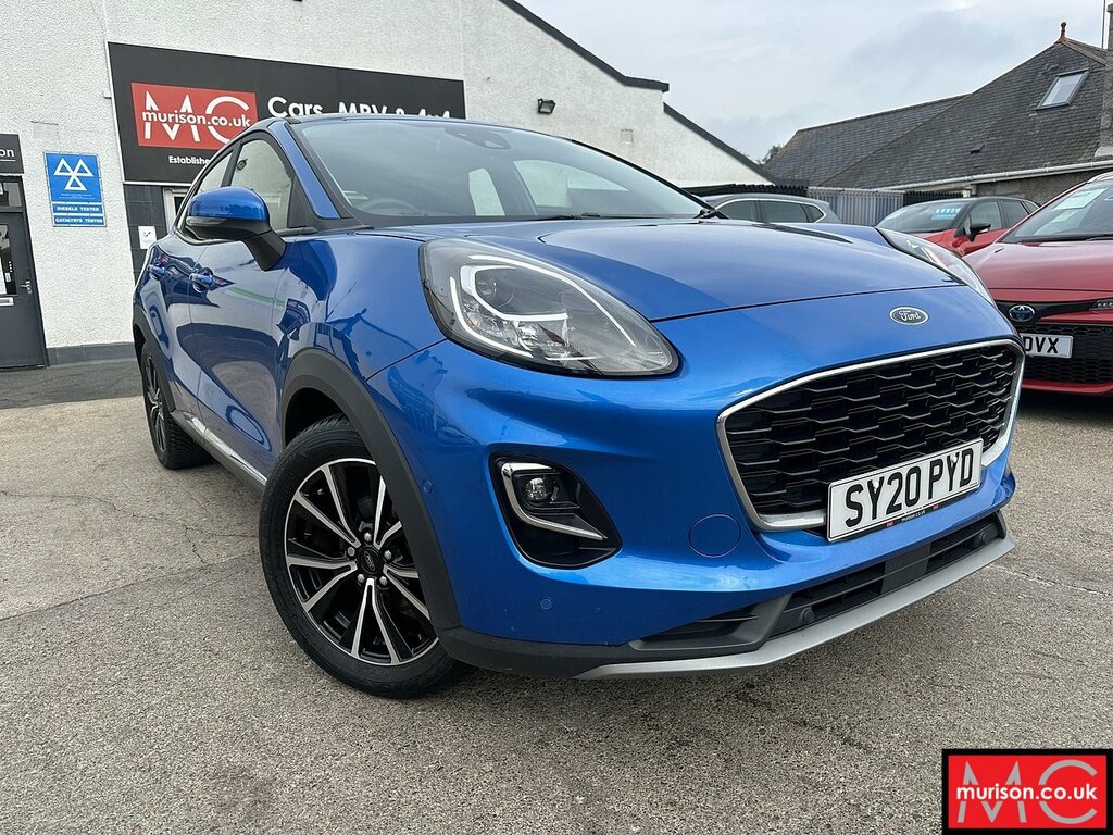 Ford Puma T Ecoboost Titanium Blue