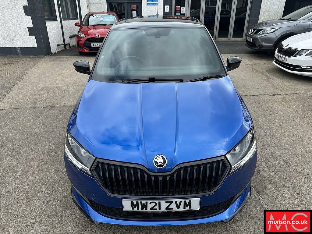 Skoda Fabia Tsi Monte Carlo Blue #5